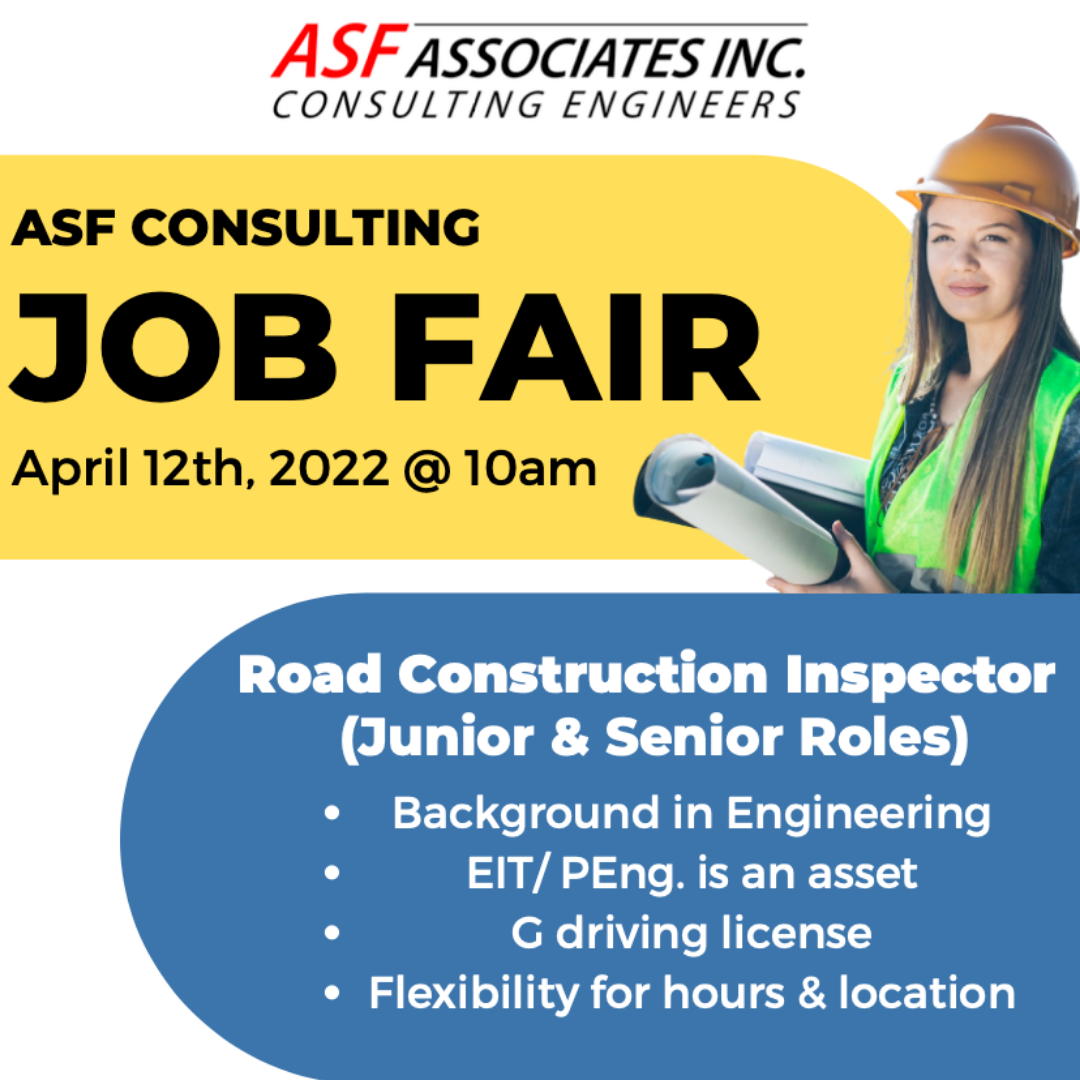 ASF Consulting job fair poster